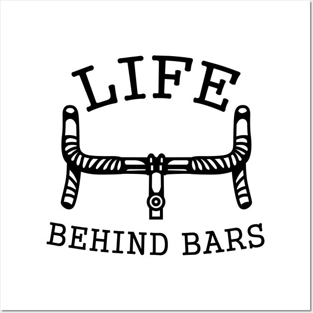 Life Behind Bars! Cyclist Design! Wall Art by ArtOnly